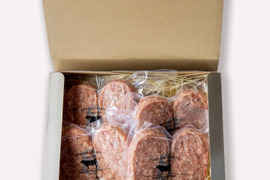 【冬ギフト】九州クラフト黒毛和牛 熟成肉 無添加ハンバーグ100g×8個