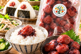 昔ながらの酸っぱい！紫蘇南高梅干し/800g/（クリックポスト）