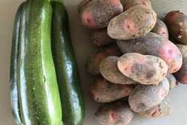 【初夏の美味しい野菜】じゃがいも✖️ズッキーニ