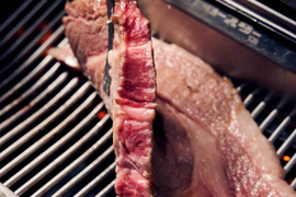 【父の日ギフト】豪快リブロースステーキ(500g) BBQの主役に！和牛オリンピック日本一の農場からお届け
