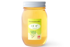 はまっちゃう!?ハーブのような蜂蜜~はぜ(600gビン) 和歌山・村上養蜂 ほんまもん生蜂蜜　非加熱