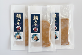 創業270年の味とのコラボ！みやび鯛【たっぷり鯛みそ3P】熊本にある山内本店さんの米麦あわせ味噌と「みやび鯛」を掛け合わせた逸品✨1パック120g入りを3パックでお届け！