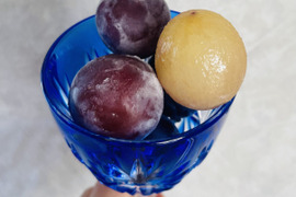 まるで天然シャーベット！冷凍ぶどう<200gお試し少量>口の中でひんやりおいしい