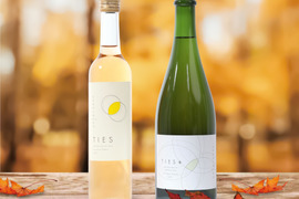 新定番！料理がおいしい梅ワイン　自然栽培の梅100%使用(無添加)　２種セット(梅ワイン1本、梅スパークリング1本)