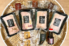 【2025福袋】☆化粧箱☆大摩桜　鶏刺し・鶏焼き食べ比べ（冷凍）