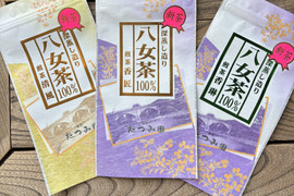 【新茶】2024年八女茶予約限定送料値引き中。最高級の三本セット♡