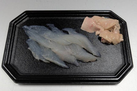 【盛り付けるだけ】ウマヅラハギ刺身／活〆、３Ｄ冷凍