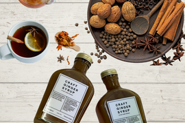 【自然栽培ショウガ使用】クラフトジンジャーシロップ