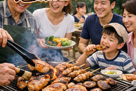 【超速フレッシュ！焼肉季節到来!!】捌きたて地鶏１羽セット！全て個包装済みです。家族ボリュームなんと2400g！！