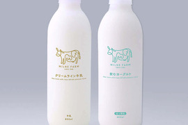 4本『ミルン牧場の特選牛乳＆飲むヨーグルト』×各2本牛乳本来の自然なおいしさ！