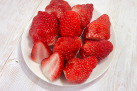 山梨県産【紅ほっぺ】冷凍いちご250g(訳あり)