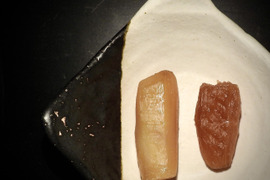 ◀自然栽培の天日干し芋▶肥料農薬を一切使用しないサツマイモで作った、天日干しの『干し芋』（1袋70g）