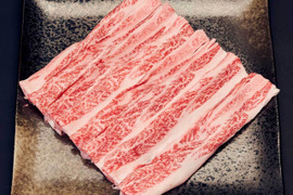 バラ肉スライス 400g 美しい霜降り　 和牛オリンピック日本一の農場からお届け
