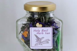 ♡アーユルヴェーダ万能のハーブ❣ホーリーバジルティー【国産・農薬不使用・添加物無添加】