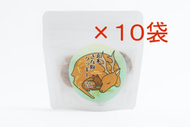 8枚入×10袋セット【グルテンフリー】小麦粉・卵・乳製品・白砂糖不使用［玄米きな粉クッキー］