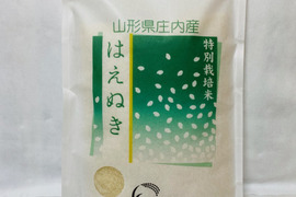 山形県産特別栽培米はえぬき（白米）5ｋｇ