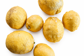 規格外品）農薬不使用　香り完熟 自然栽培レモン1kg(7個前後）