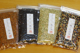 〈メール便〉古代米よりどり3個【無肥料・栽培期間中農薬不使用 自然栽培 天日干し】