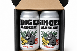 （予約）圧倒的スパイシー！生姜15％！GINGER ALE BEER350ml 2本箱入り