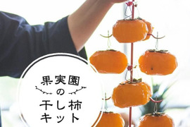 【干し柿キット】おうちで干し柿づくり 柿・つくり方付き｜奈良・吉野産
