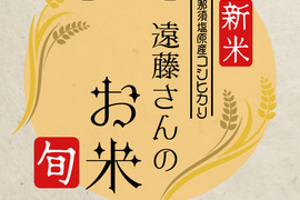 令和六年産新米栃木県産美味しいコシヒカリ遠藤さんのお米5k