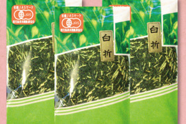 【有機栽培茶】鹿児島県産　白折【100g×3袋】