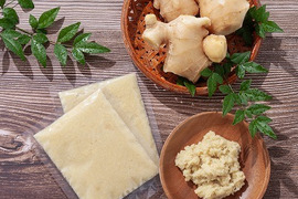 超便利！★おろし生姜小分けパック★冷凍・無添加・低農薬・千葉県産(50g×10ｐ）今だけ人参ｼﾞｭｰｽ1袋プレゼント中！