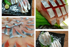 【便利で美味しい】刺身4種セット（ニシン、サバ、ホッケ、フクラギ）／活〆、３Ｄ冷凍