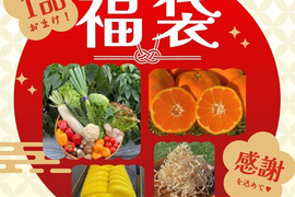 【福袋】採りたて野菜＆果物♥感謝を込めて