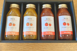 《無添加で安心♪》100%トマトジュース（180ml×4本）【飲み比べ】