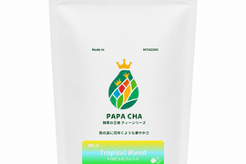 フルーツティー トロピカル 青パパイヤ茶 パパイア王子 国産 ノンカフェイン ティーバッグ ドライフルーツ 酵素 宮崎県産 農薬不使用 無添加 フレーバーティー (ティーバッグ7個)