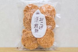 ザクっと食感のせんべい🍘日本育ちのイタリア米でつくった【おこげ煎餅】1パック80g入り×4パック