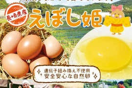 人に自然にやさしいたまご「えぼし姫」6個入り