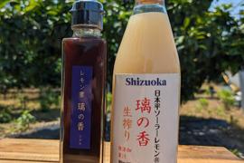 【レモン蜜 璃の香】と【贅沢生搾り無添加果汁璃の香】日本平ソーラーレモン®️オリジナルセット