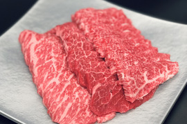 【冬ギフト】【肉の芸術】松阪牛赤身モモカタの焼肉用800g　自家製焼肉のタレ付属　熨斗対応可