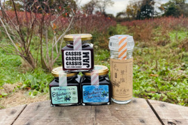 【福袋】ジャム3種＋ハーブソルト（ブルーベリー葉の塩）のお買得セット　※まとめ買い対応