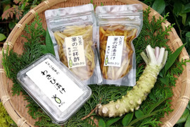 世界農業遺産認定！本わさびと無添加漬け物セット