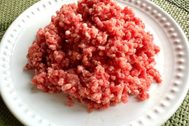 オーガニックグラスフェッド牛肉のひき肉300g