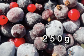 【ジャムづくりに】北国のベリー3種盛り・250g（ブルーベリー/カシス/レッドカラント・ジャムづくりに）　※まとめ買い対応