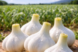 【にんにくの王様】青森 最高級にんにく『白玉王』の超希少な〝生〟にんにく（Lサイズ）
にんにくの概念変える！～ホクホク甘い、主役になるにんにく～