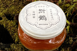 野生日本蜜蜂　発酵蜜【非加熱の生はちみつ】1個110g