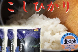 新米　令和7年産　新潟県産　コシヒカリ  30キロ  無洗米(kosihikari-musenmai-30kg)