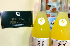 【母の日ギフト　プリンセスミツコ】　クレメンティンと伊予柑のミックス完熟贅沢絞りジュース720㎖の２本セット