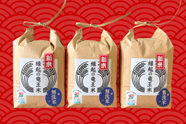 【福袋】３品種食べ比べセット！令和7年産新米【無洗米2kg×3袋】特別栽培米！1750年から続くお米農家が作った『縁起の竜王米』　滋賀県竜王町産 お米