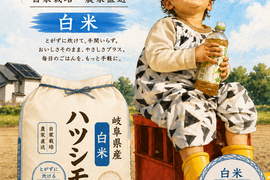 新米！11月初旬から発送開始 岐阜のお米！ ハツシモ 1等米 白米20Kg(令和8年産) ヘルシー米 ⭐️ご予約承り中⭐️