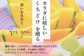 夏限定！高級メロン《リムジン》　　1.7 kg × 2 玉
糖度が高く、みずみずしい果肉がとろけるような食感！
贈り物やご自宅用にぴったりの大人気🍈メロン🍈
