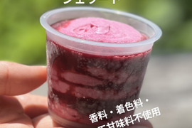 【爽やか！】ブラックベリージェラートと冷凍ブラックベリーのセット