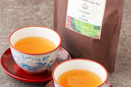 【日本茶アワード入賞】珍しい 深蒸し茶浅煎りほうじ茶　味深いほうじ茶　ティーバッグ　4g×15 　5袋セット