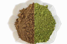 【2袋セット】粉末緑茶50g  ほうじ茶パウダー 100g 各2袋セット