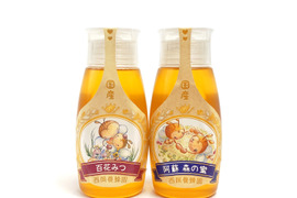 【お得な２本セット】「蜂蜜専用チューブ」
☆〈500ℊ×2本〉純粋国産百花・阿蘇森の蜜
